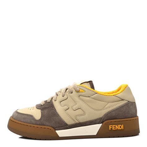 fendi dodo straw|FENDI Calfskin Suede Fendi Match Low Top Sneakers 38.5 .